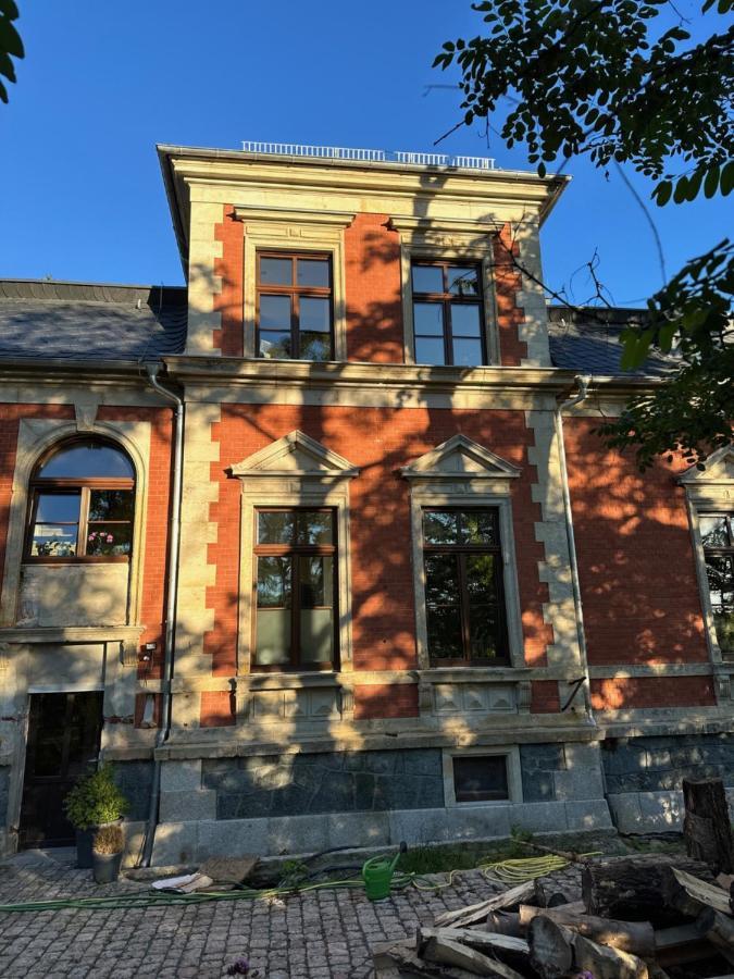 Aussergewoehnliche Ferienwohnung Stadtvilla Плауэн Экстерьер фото