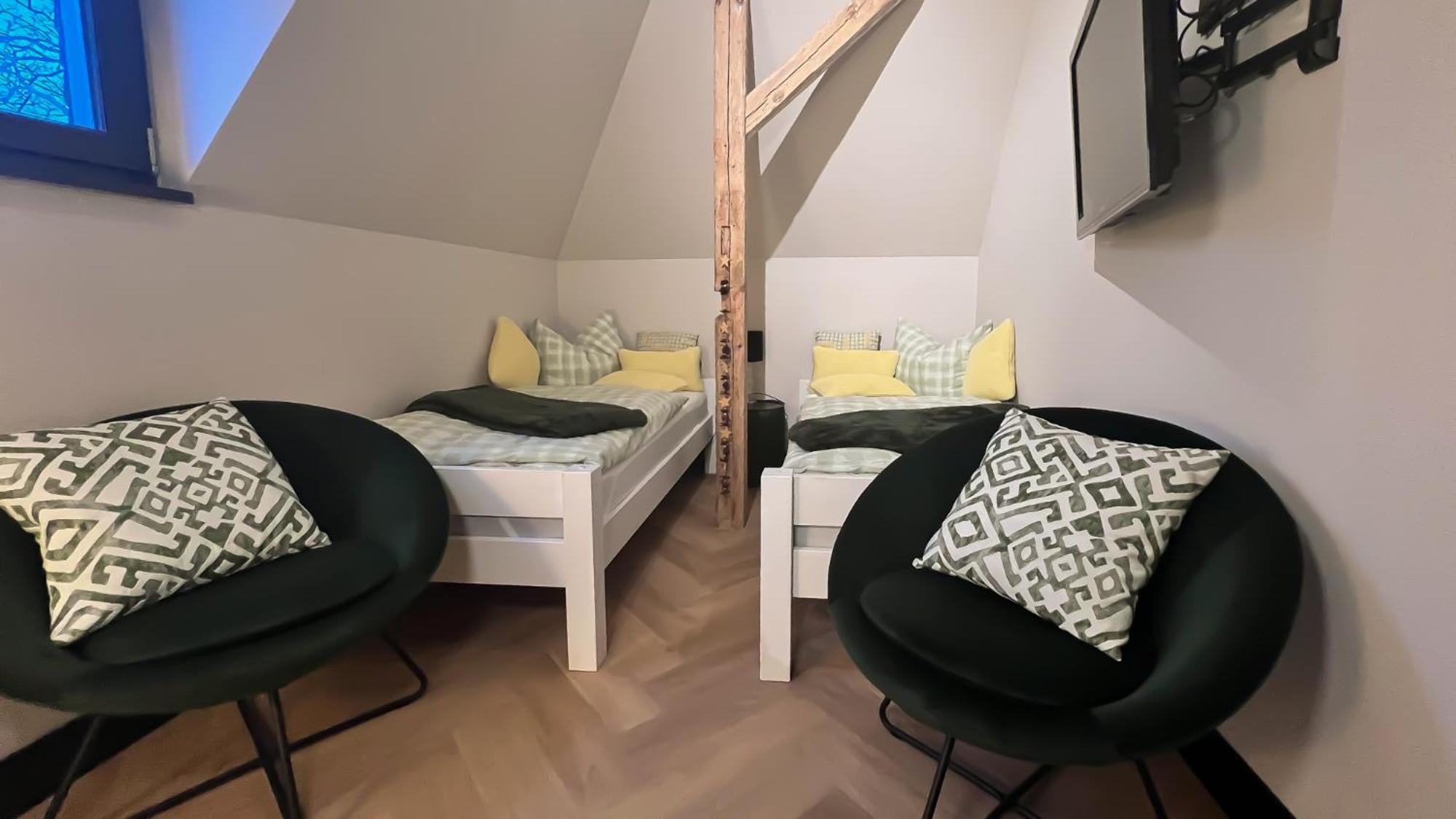 Aussergewoehnliche Ferienwohnung Stadtvilla Плауэн Экстерьер фото