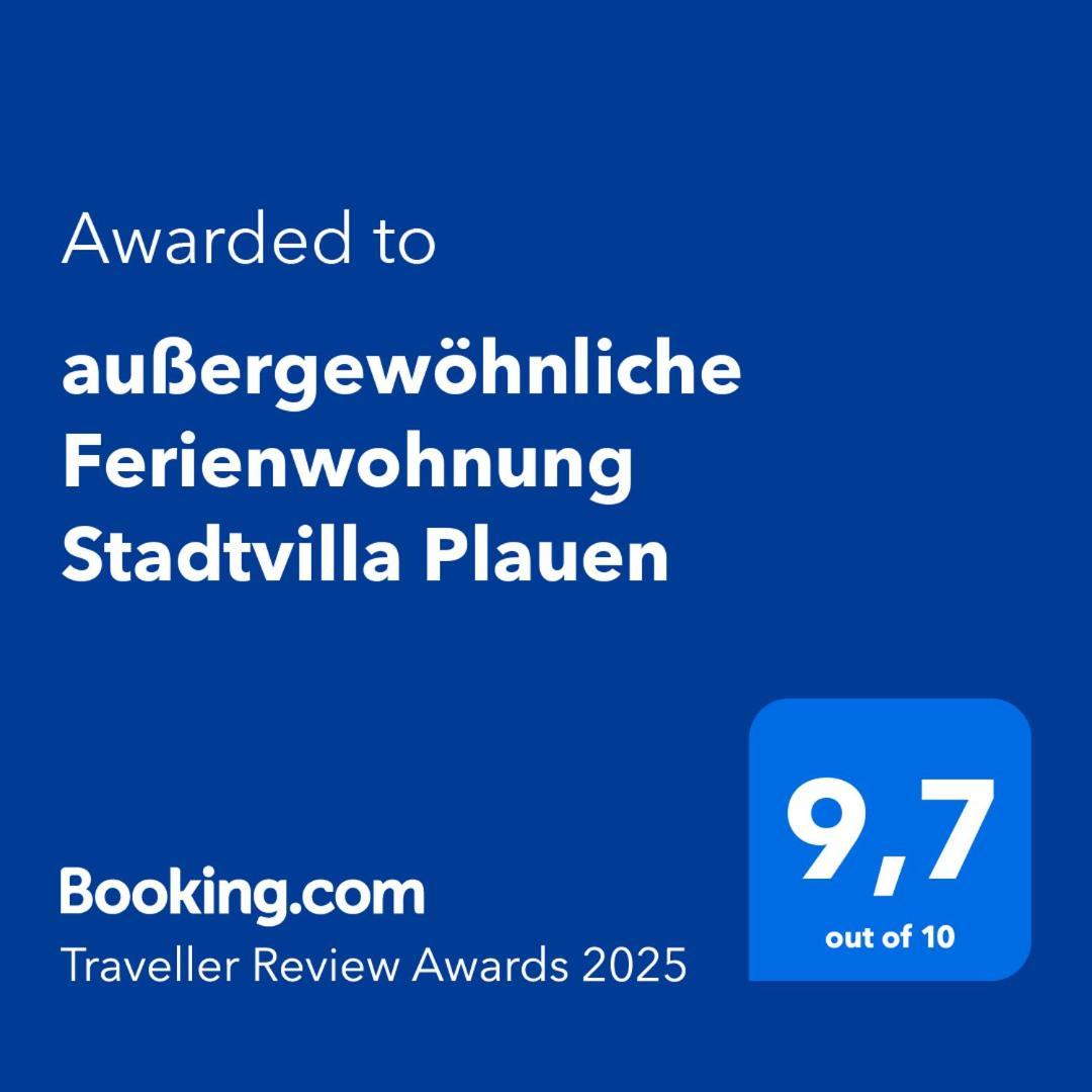 Aussergewoehnliche Ferienwohnung Stadtvilla Плауэн Экстерьер фото
